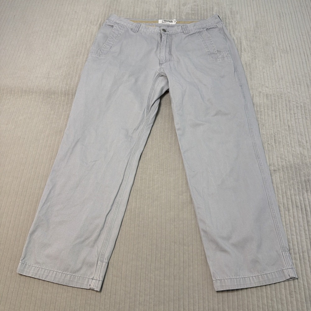 Mountain Khakis Pants Mens 36x32 Teton Twill Tan Chino Relaxed 100% Cotton